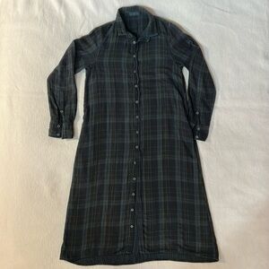 CP Shades flannel duster dress size small